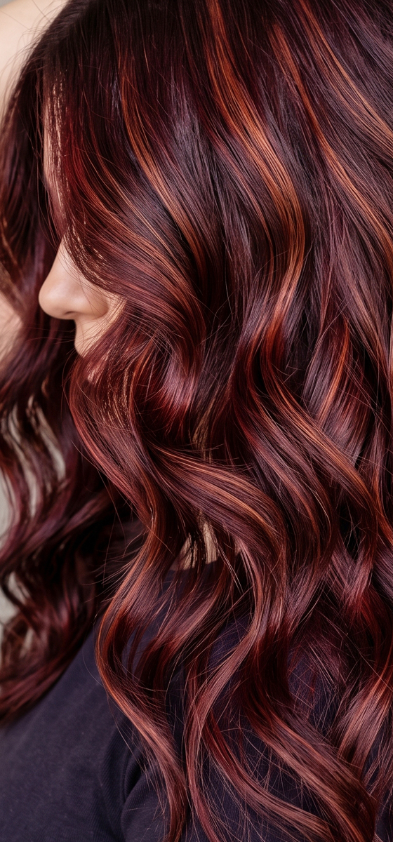 immagine ragazza mora con capelli mossi