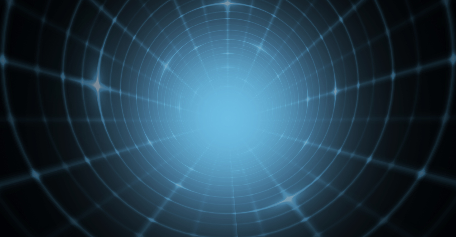 Immagine di una scia blu centrale seguita da linee dello stesso colore su sfondo nero.